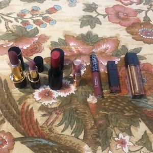 Mixed lip set: Pat Mcgrath Charlotte Tilbury etc.